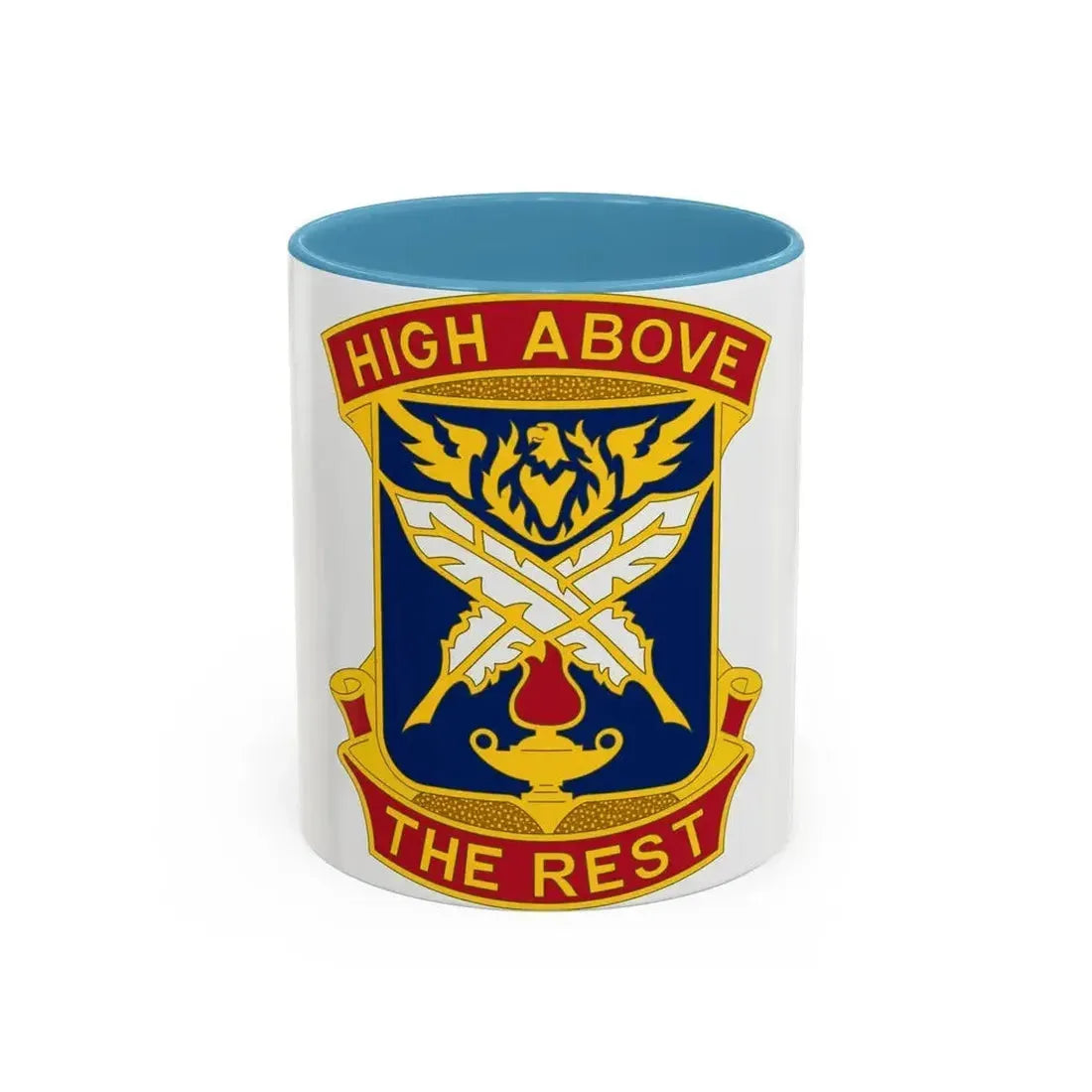 4TH ADJUTANT GENERAL BATTALION (U.S. Army) Accent Coffee Mug 11oz Light Blue - Go Mug Yourself