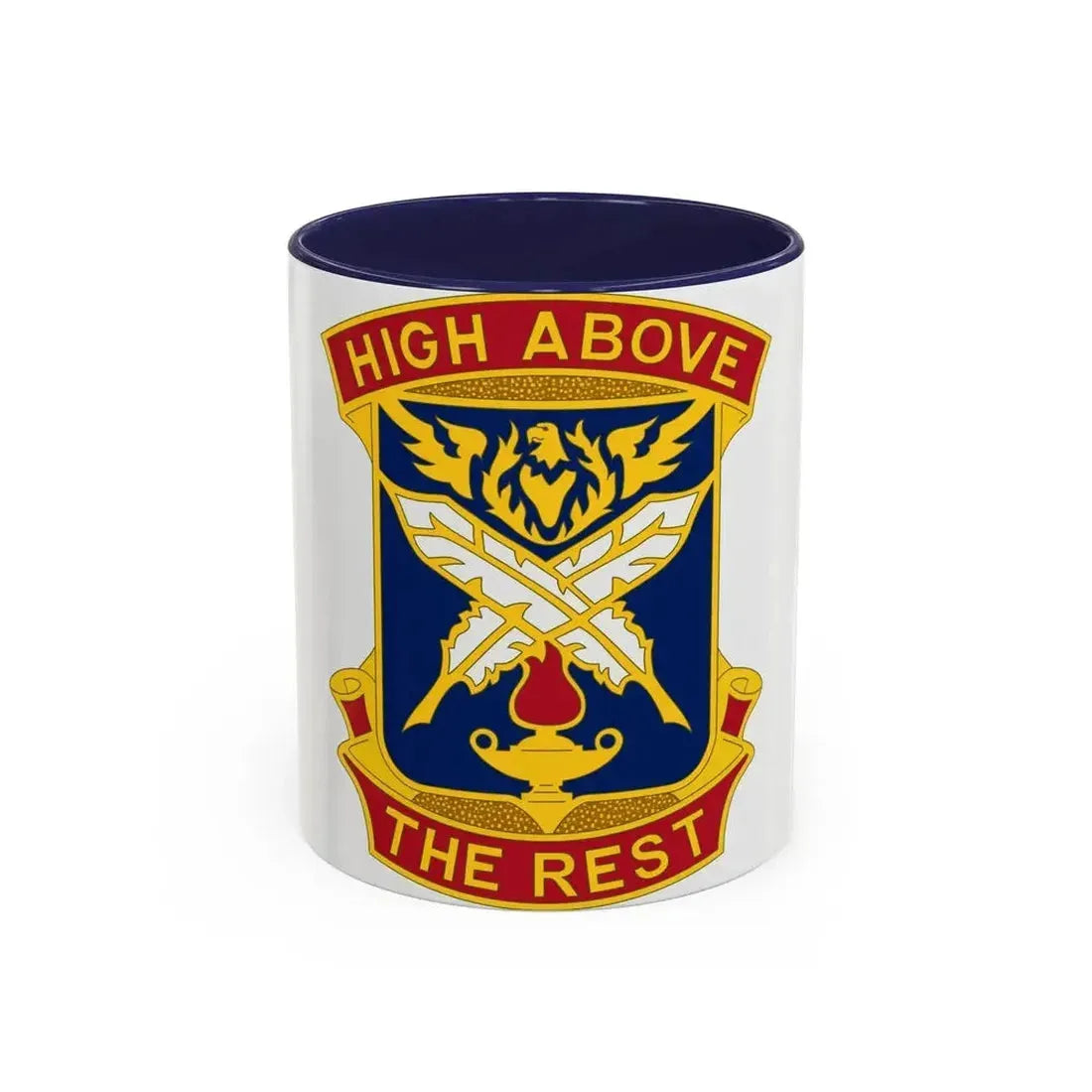 4TH ADJUTANT GENERAL BATTALION (U.S. Army) Accent Coffee Mug 11oz Navy - Go Mug Yourself