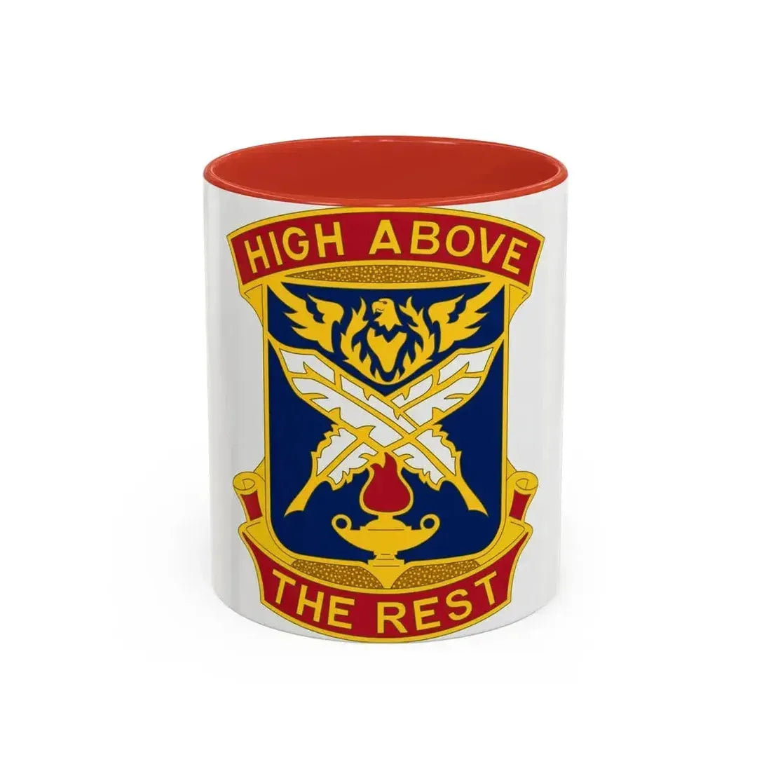 4TH ADJUTANT GENERAL BATTALION (U.S. Army) Accent Coffee Mug 11oz Red - Go Mug Yourself