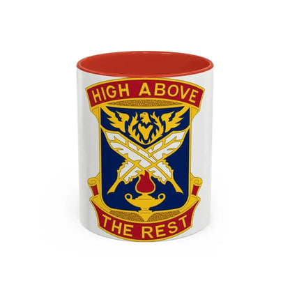 4TH ADJUTANT GENERAL BATTALION (U.S. Army) Accent Coffee Mug 11oz Red - Go Mug Yourself