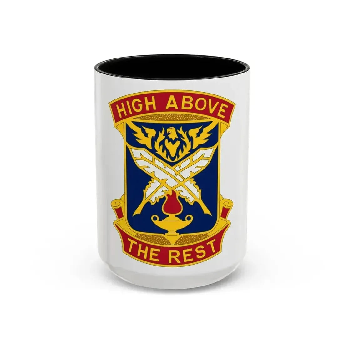 4TH ADJUTANT GENERAL BATTALION (U.S. Army) Accent Coffee Mug 15oz Black - Go Mug Yourself