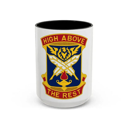 4TH ADJUTANT GENERAL BATTALION (U.S. Army) Accent Coffee Mug 15oz Black - Go Mug Yourself