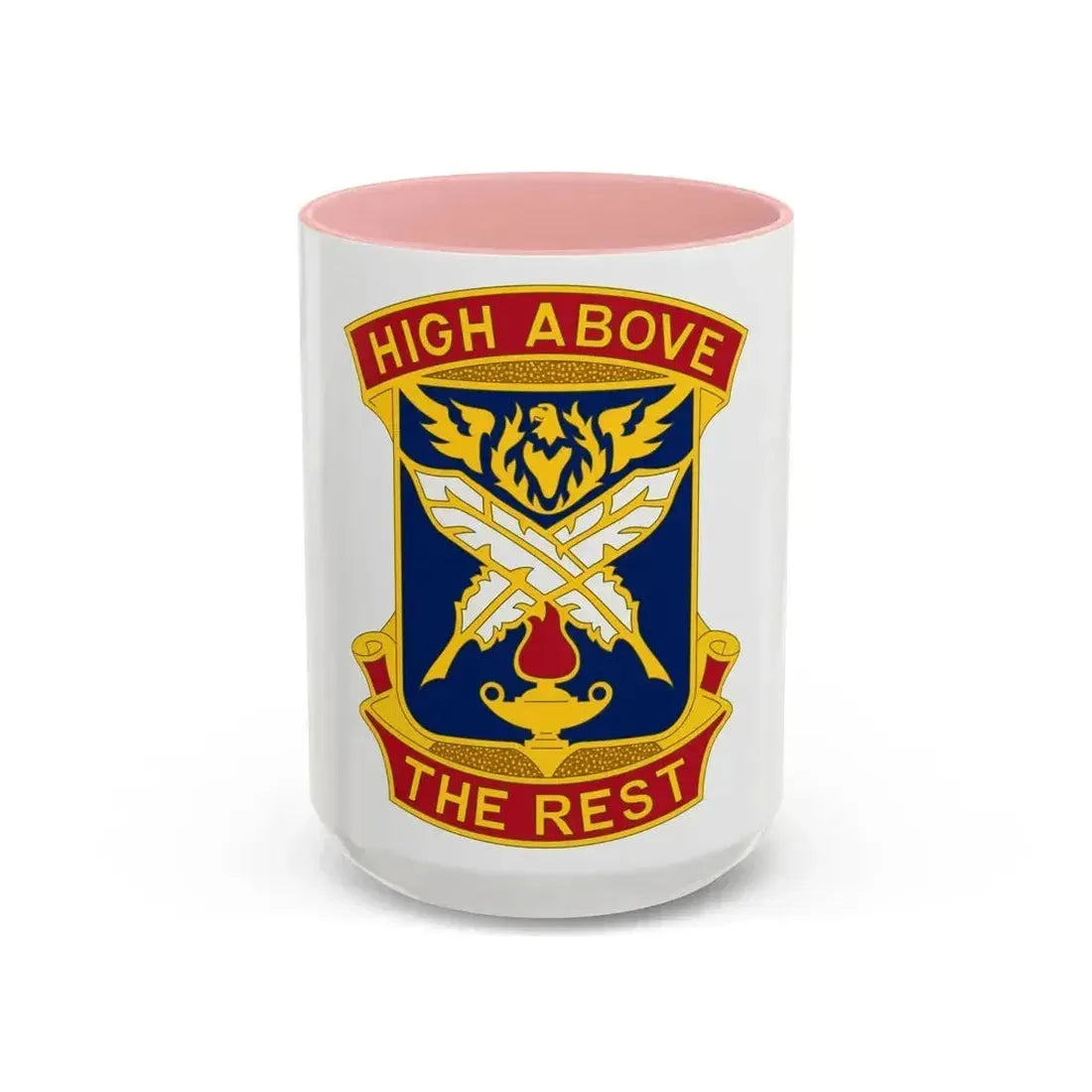 4TH ADJUTANT GENERAL BATTALION (U.S. Army) Accent Coffee Mug 15oz Pink - Go Mug Yourself