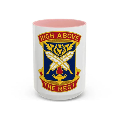 4TH ADJUTANT GENERAL BATTALION (U.S. Army) Accent Coffee Mug 15oz Pink - Go Mug Yourself