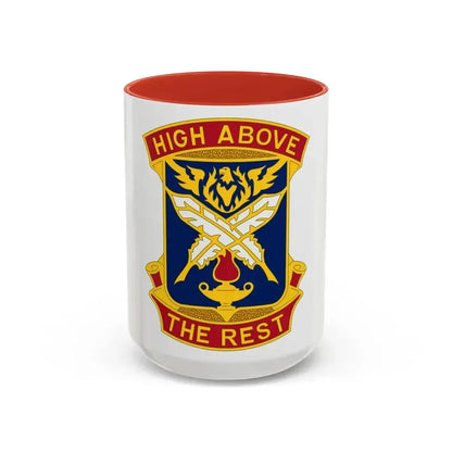 4TH ADJUTANT GENERAL BATTALION (U.S. Army) Accent Coffee Mug 15oz Red - Go Mug Yourself