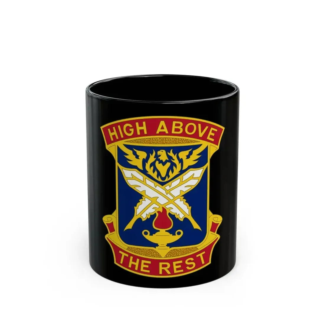 4TH ADJUTANT GENERAL BATTALION (U.S. Army) Black Coffee Mug 11oz - Go Mug Yourself
