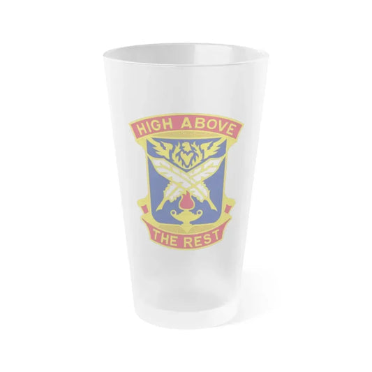 4TH ADJUTANT GENERAL BATTALION (U.S. Army) Frosted Pint Glass 16oz Default Title - Go Mug Yourself