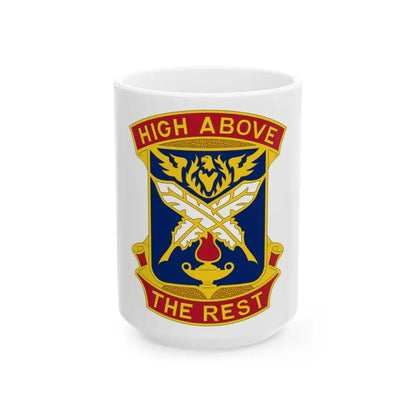 4TH ADJUTANT GENERAL BATTALION (U.S. Army) White Coffee Mug 15oz - Go Mug Yourself