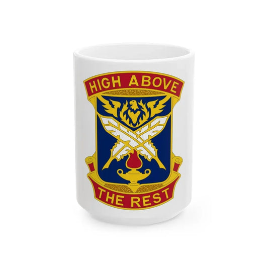 4TH ADJUTANT GENERAL BATTALION (U.S. Army) White Coffee Mug 15oz - Go Mug Yourself