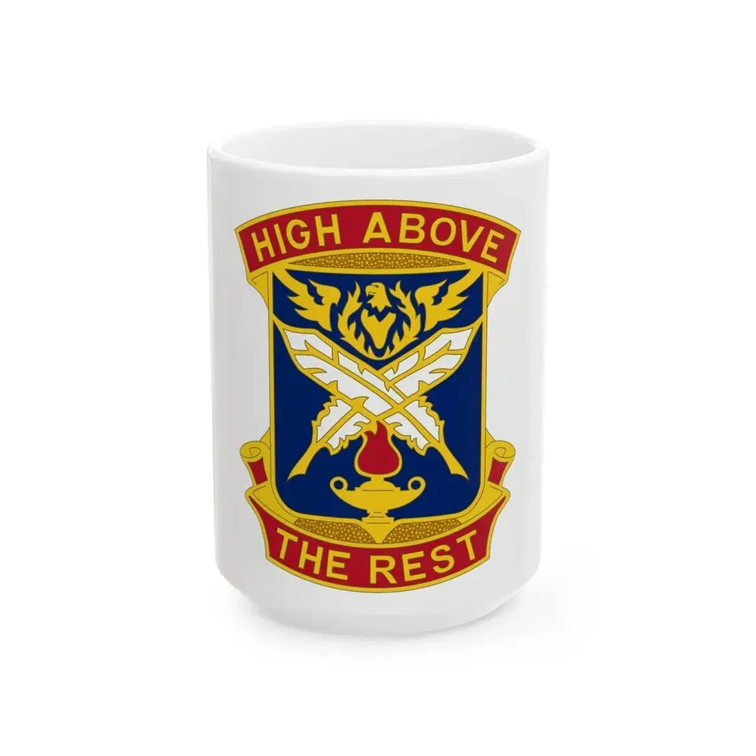 4TH ADJUTANT GENERAL BATTALION (U.S. Army) White Coffee Mug 15oz - Go Mug Yourself
