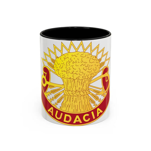 4th Air Defense Artillery Regiment (U.S. Army) Accent Coffee Mug 11oz Black - Go Mug Yourself