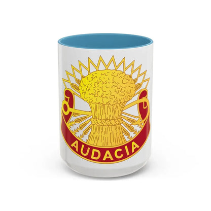 4th Air Defense Artillery Regiment (U.S. Army) Accent Coffee Mug 15oz Light Blue - Go Mug Yourself