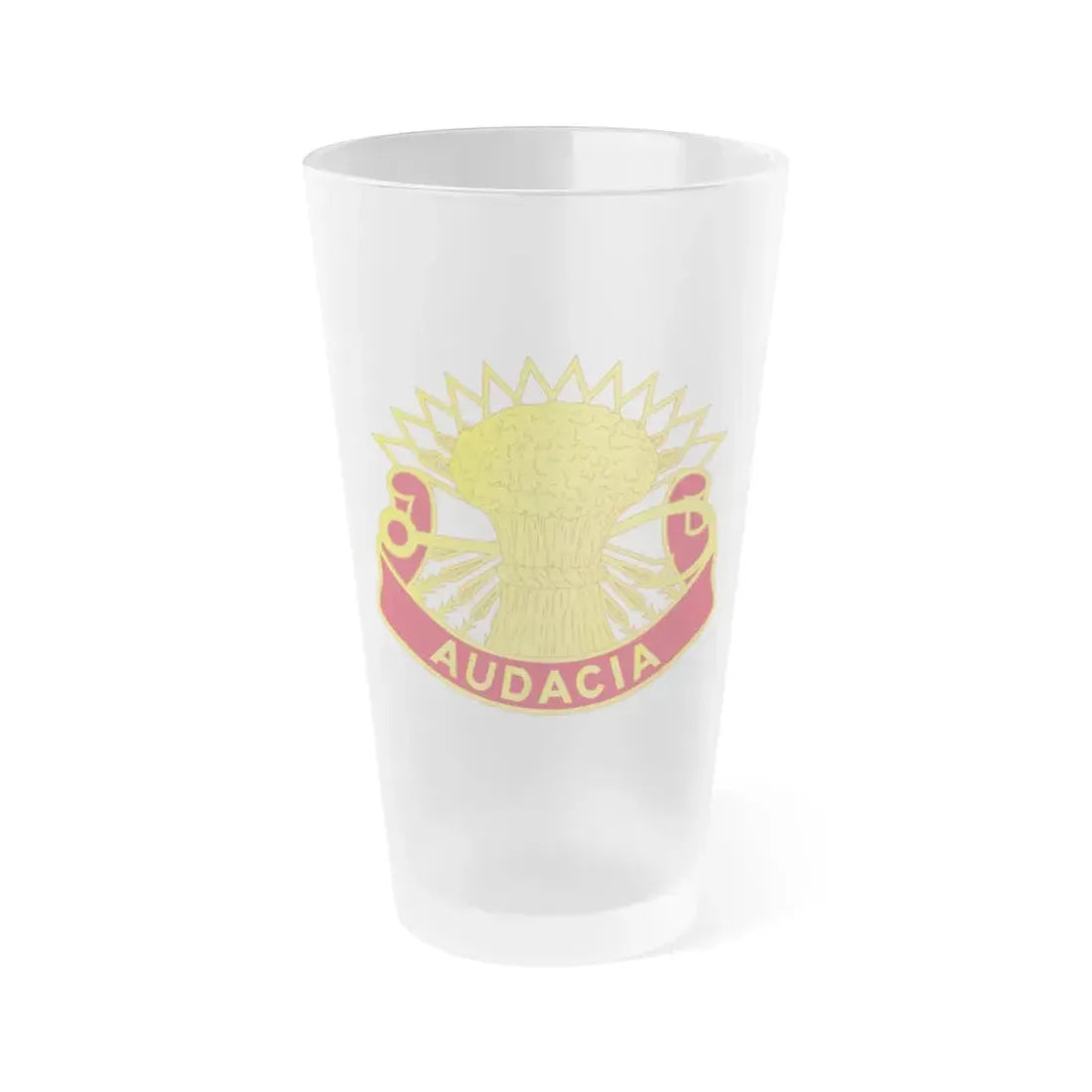 4th Air Defense Artillery Regiment (U.S. Army) Frosted Pint Glass 16oz Default Title - Go Mug Yourself