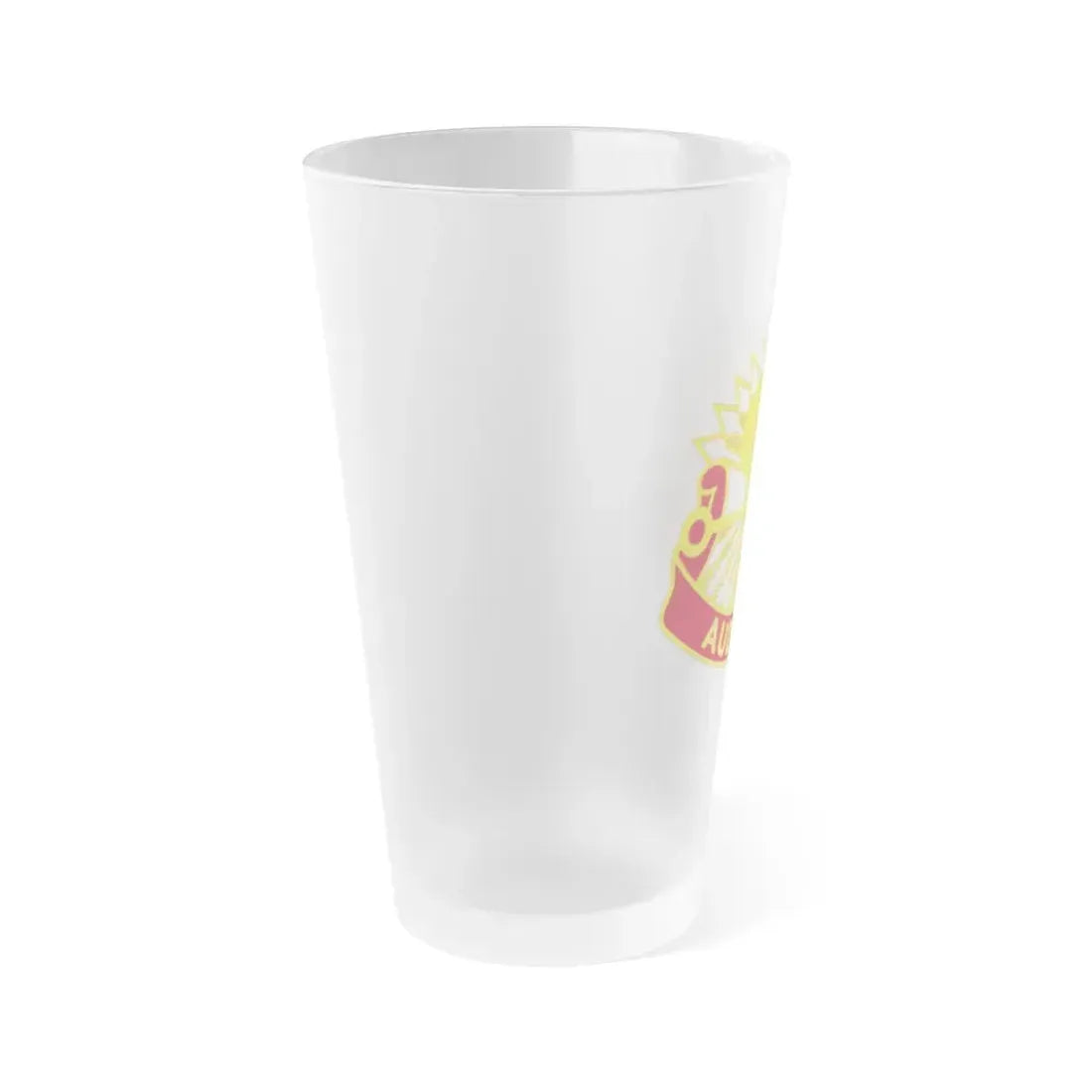 4th Air Defense Artillery Regiment (U.S. Army) Frosted Pint Glass 16oz - Go Mug Yourself