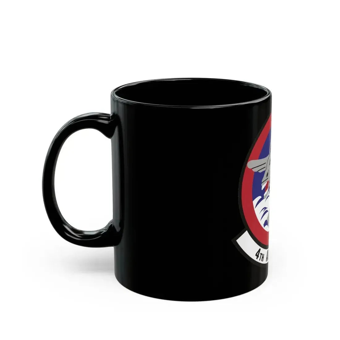4th Airlift Squadron (U.S. Air Force) Black Coffee Mug - Go Mug Yourself