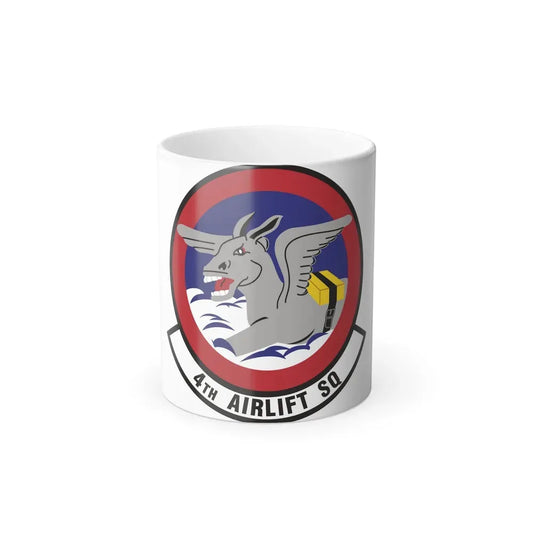 4th Airlift Squadron (U.S. Air Force) Color Changing Coffee Mug 11oz - Go Mug Yourself