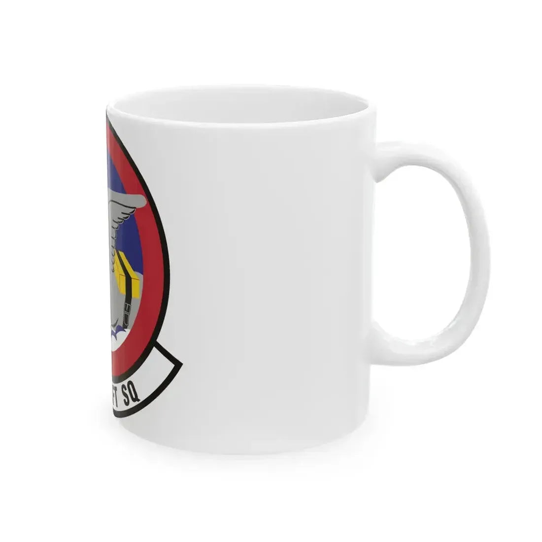 4th Airlift Squadron (U.S. Air Force) White Coffee Mug - Go Mug Yourself