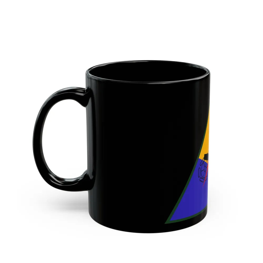 4th Armored Division (U.S. Army) Black Coffee Mug-Go Mug Yourself