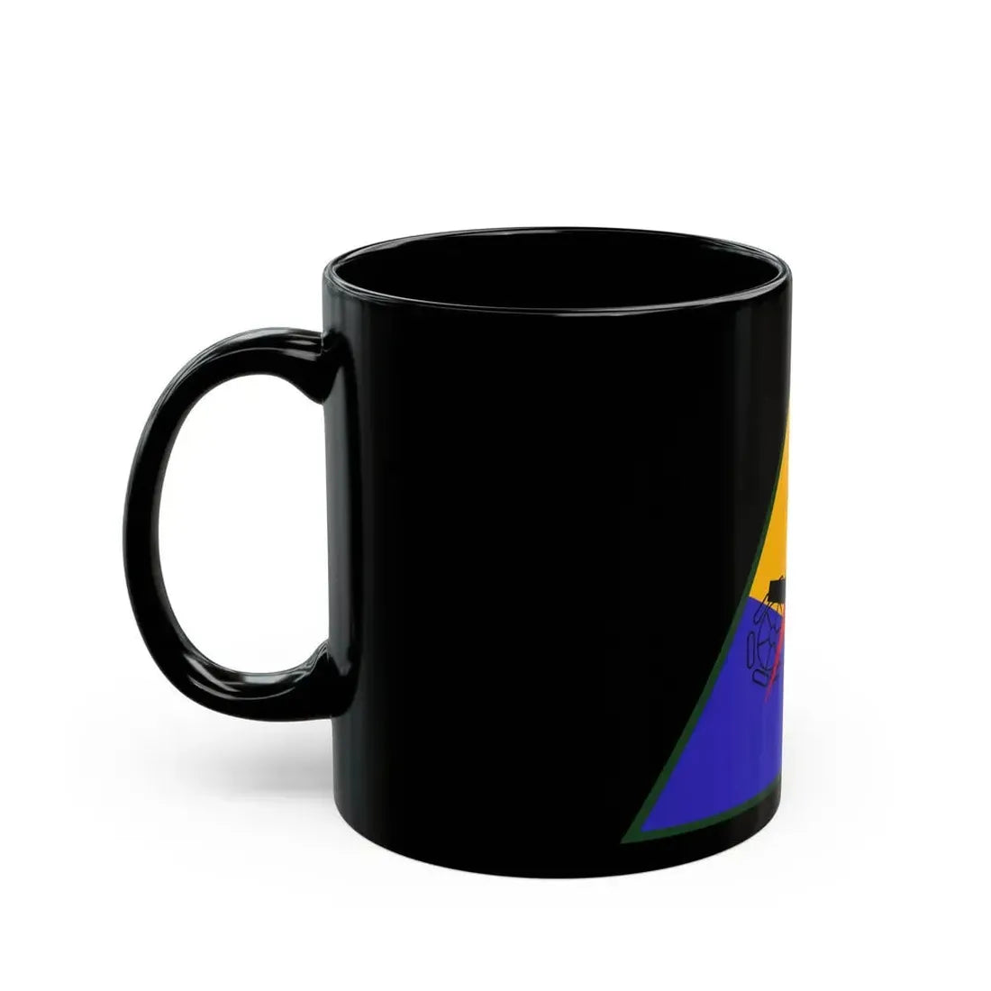 4th Armored Division (U.S. Army) Black Coffee Mug - Go Mug Yourself
