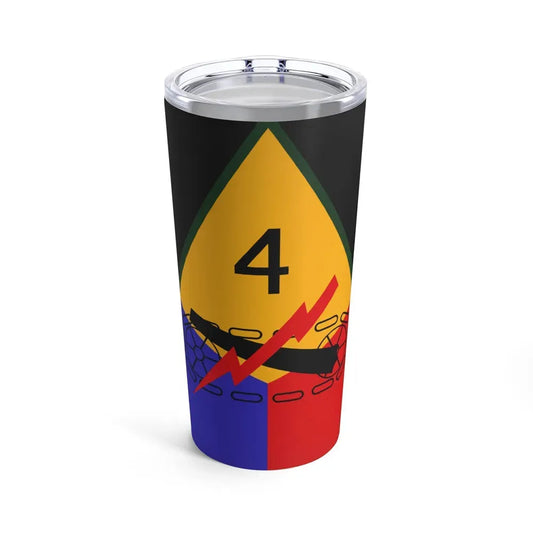 4th Armored Division (U.S. Army) Tumbler 20oz 20oz - Go Mug Yourself