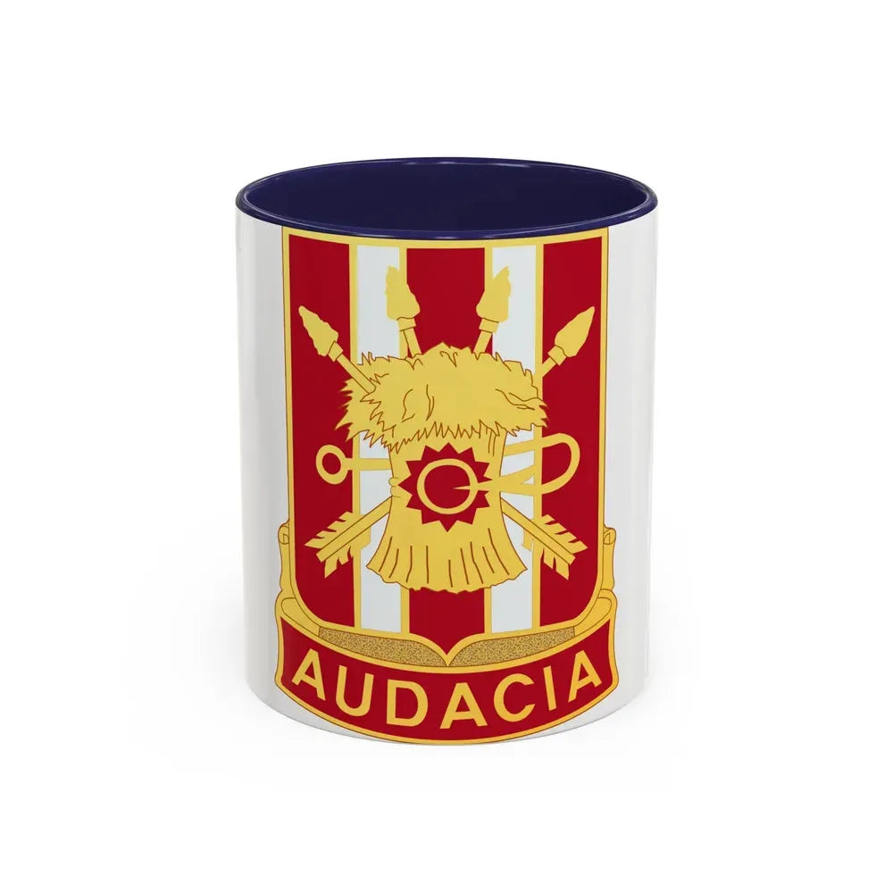 4th Artillery Regiment (U.S. Army) Accent Coffee Mug 11oz Navy - Go Mug Yourself