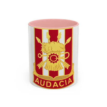 4th Artillery Regiment (U.S. Army) Accent Coffee Mug 11oz Pink - Go Mug Yourself