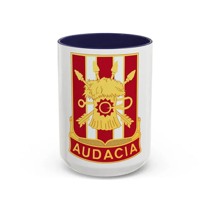 4th Artillery Regiment (U.S. Army) Accent Coffee Mug 15oz Navy - Go Mug Yourself