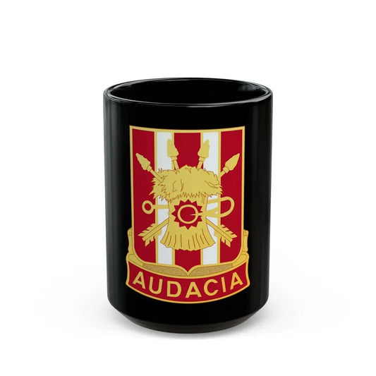 4th Artillery Regiment (U.S. Army) Black Coffee Mug 15oz - Go Mug Yourself