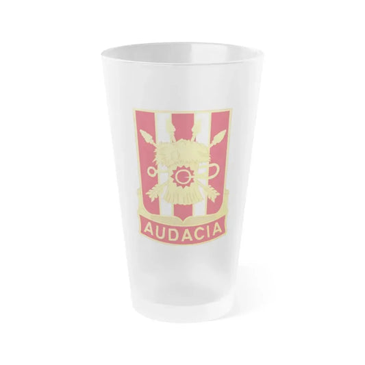 4th Artillery Regiment (U.S. Army) Frosted Pint Glass 16oz Default Title - Go Mug Yourself