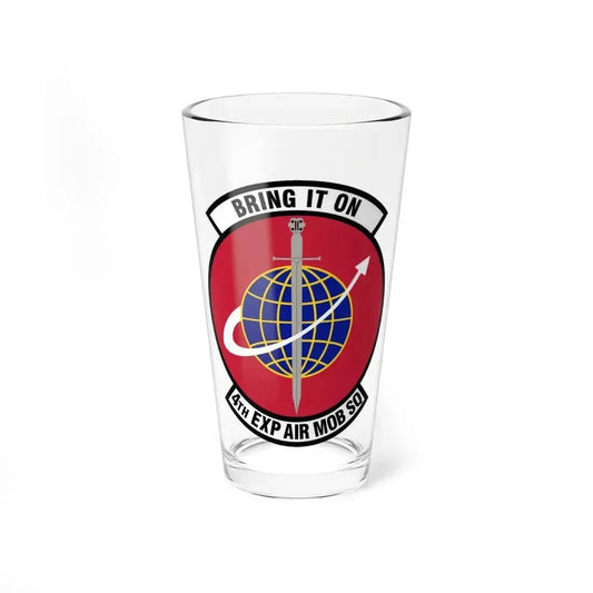 4th Expeditionary Air Mobility Squadron (U.S. Air Force) Pint Glass 16oz 16oz - Go Mug Yourself