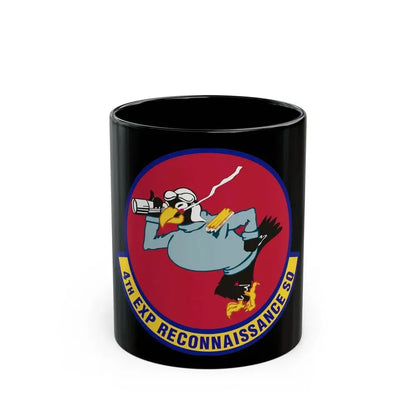 4th Expeditionary Reconnaissance Squadron (U.S. Air Force) Black Coffee Mug 11oz - Go Mug Yourself