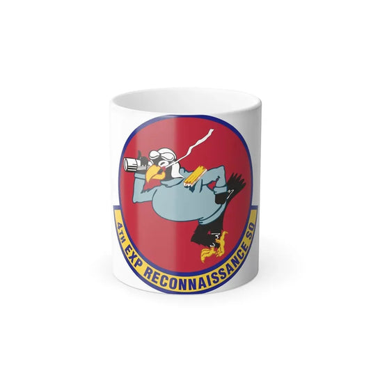 4th Expeditionary Reconnaissance Squadron (U.S. Air Force) Color Changing Coffee Mug 11oz - Go Mug Yourself