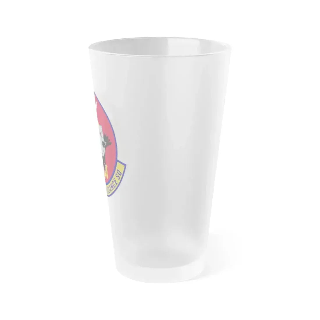 4th Expeditionary Reconnaissance Squadron (U.S. Air Force) Frosted Pint Glass 16oz - Go Mug Yourself