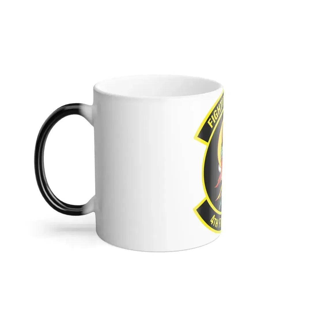4th Fighter SQ Fightin' Fuujins (U.S. Air Force) Color Changing Coffee Mug - Go Mug Yourself
