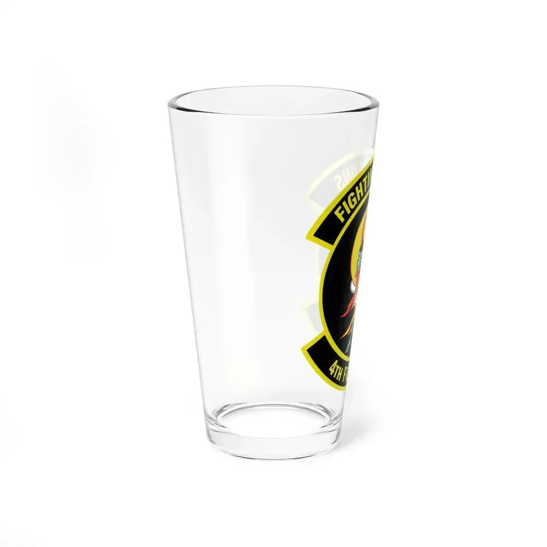 4th Fighter SQ Fightin' Fuujins (U.S. Air Force) Pint Glass 16oz - Go Mug Yourself