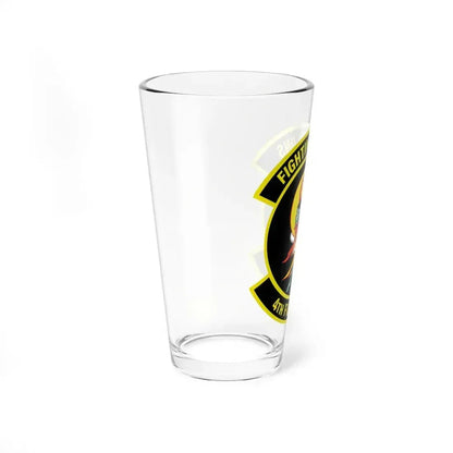 4th Fighter SQ Fightin' Fuujins (U.S. Air Force) Pint Glass 16oz - Go Mug Yourself