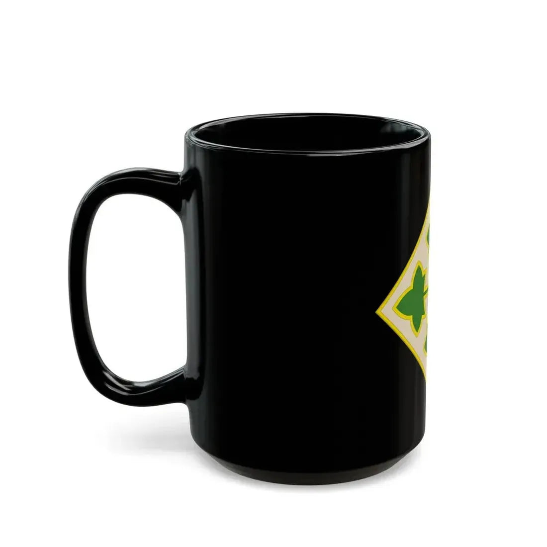 4th Infantry Division CSIB2 (U.S. Army) Black Coffee Mug - Go Mug Yourself