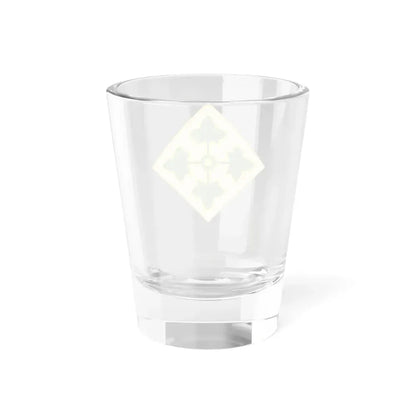 4th Infantry Division CSIB2 (U.S. Army) Shot Glass 1.5oz - Go Mug Yourself