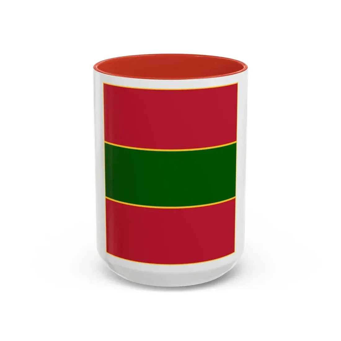 4th Infantry Regiment (U.S. Army) Accent Coffee Mug 15oz Red - Go Mug Yourself