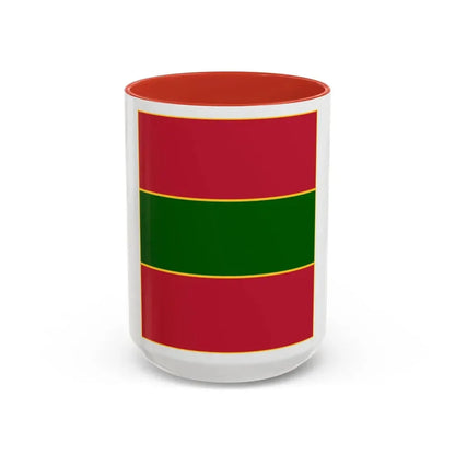 4th Infantry Regiment (U.S. Army) Accent Coffee Mug 15oz Red - Go Mug Yourself