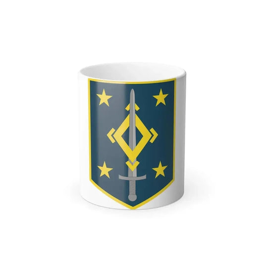 4th Maneuver Enhancement Brigade (U.S. Army) Color Changing Coffee Mug 11oz - Go Mug Yourself