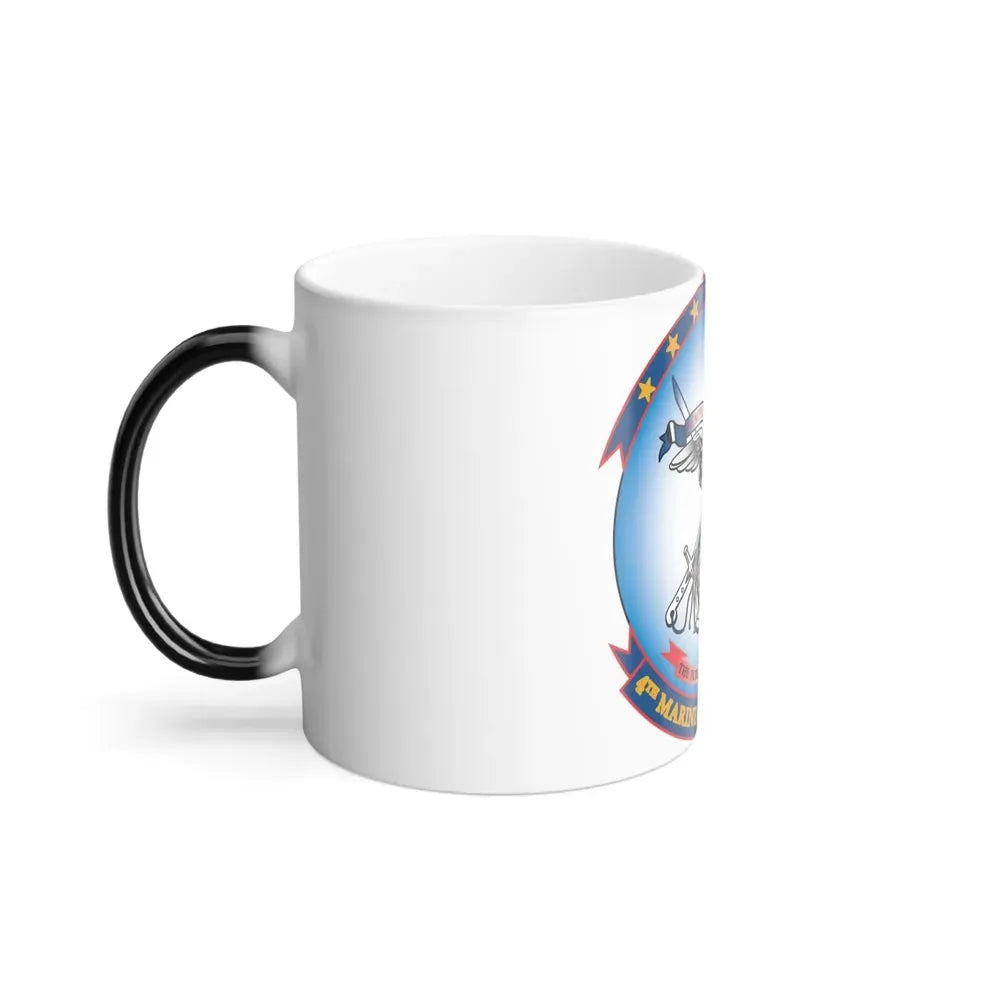 4th Marine Crps (USMC) Color Changing Coffee Mug - Go Mug Yourself