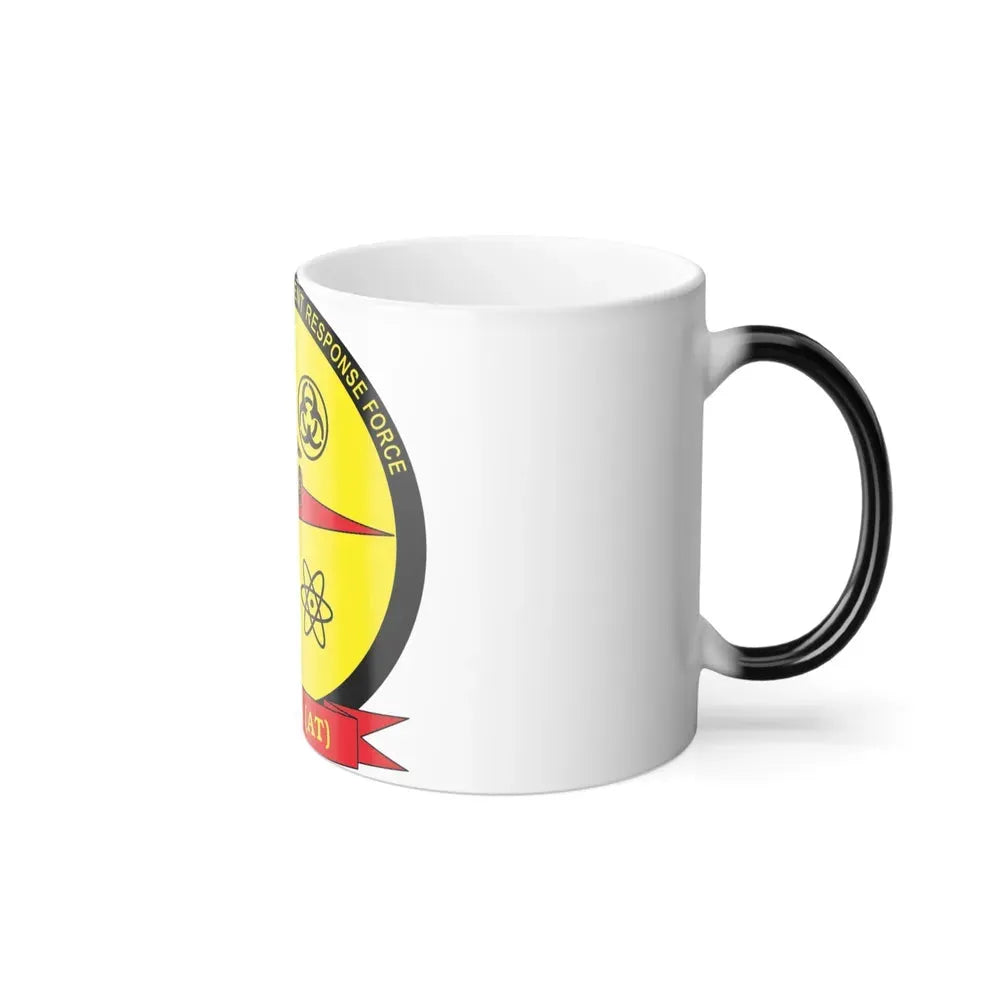 4th Marine Expeditionary Brigade Antiterrorism Chemical Biological Incident Response Force MEB AT CBIRF (USMC) Color Changing Coffee Mug - Go Mug Yourself
