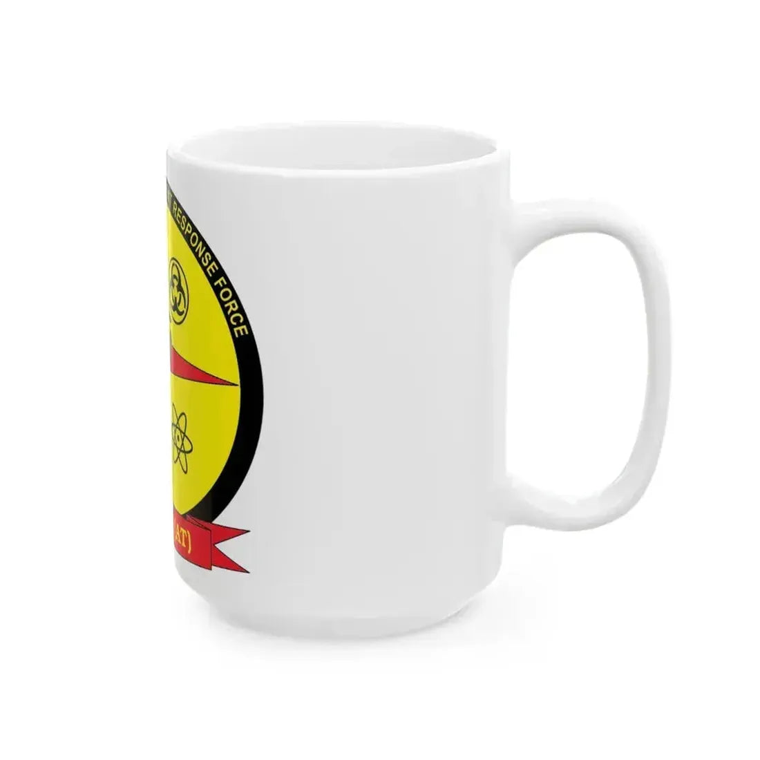 4th Marine Expeditionary Brigade Antiterrorism Chemical Biological Incident Response Force MEB AT CBIRF (USMC) White Coffee Mug - Go Mug Yourself