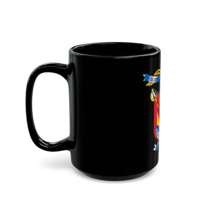 4th Marine Regiment (USMC) Black Coffee Mug-Go Mug Yourself