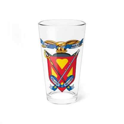 4th Marine Regiment (USMC) Pint Glass 16oz 16oz - Go Mug Yourself