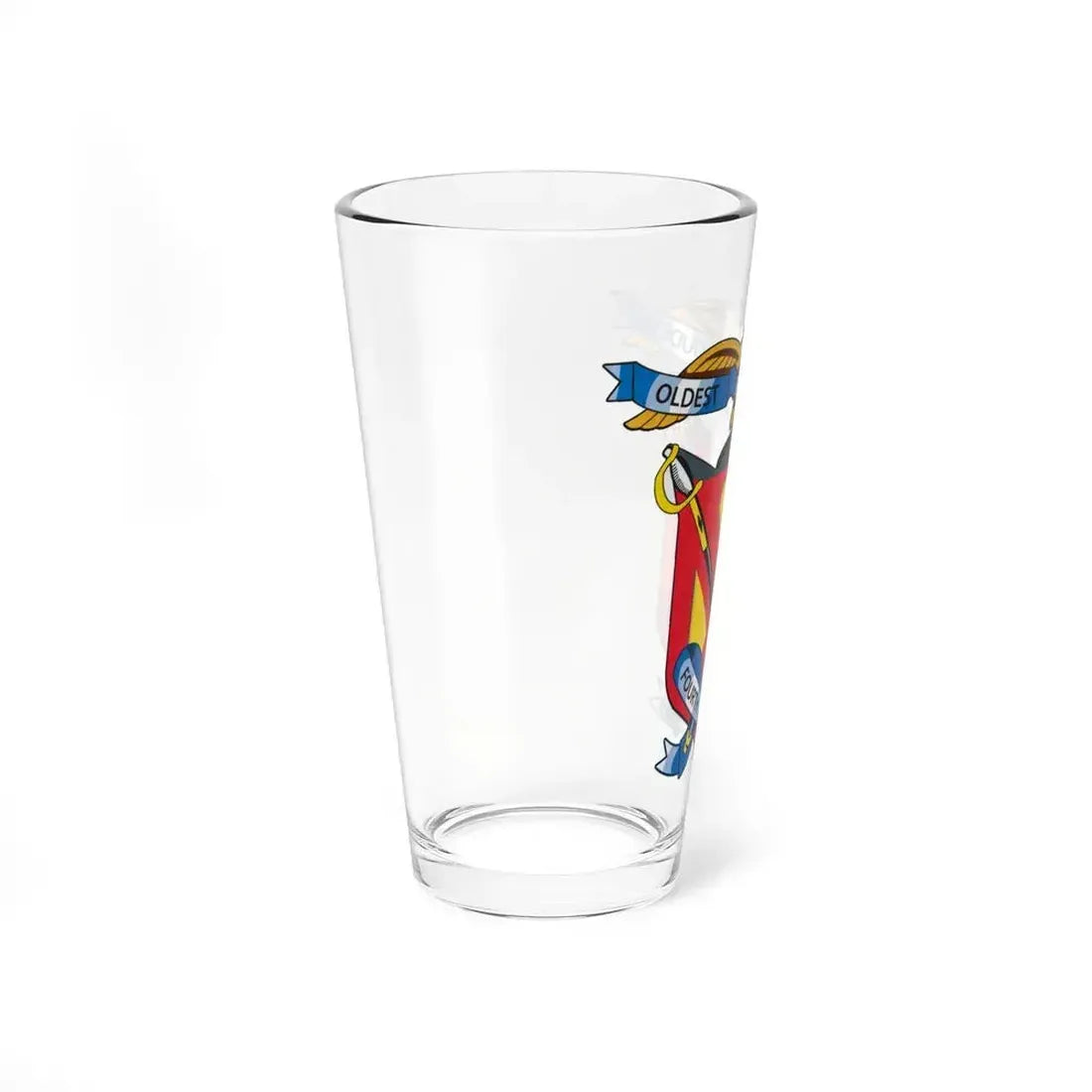 4th Marine Regiment (USMC) Pint Glass 16oz - Go Mug Yourself