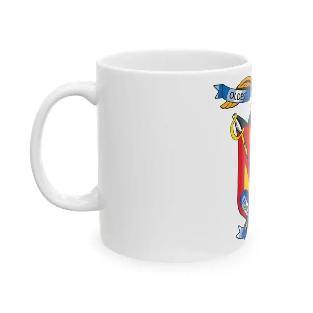 4th Marine Regiment (USMC) White Coffee Mug - Go Mug Yourself