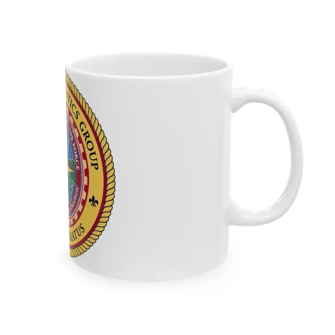 4th MLG 4th Marine Logistics Group (USMC) White Coffee Mug - Go Mug Yourself