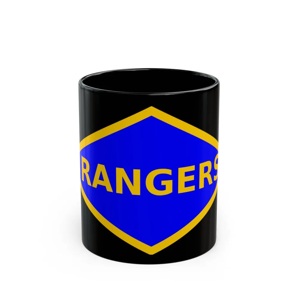 4th Ranger Battalion (U.S. Army) Black Coffee Mug-11oz-Go Mug Yourself